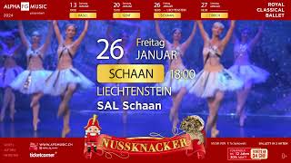 Das NussknackerBallett des Royal Classical Ballet in der Schweiz [upl. by Tihom]