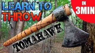 Learn to Throw a Tomahawk in 3 Minutes Quick Tutorial by World Champion [upl. by Alvarez]