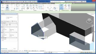 Advanced Revit Architecture 2014 Tutorial  Applying Walls To The Mass [upl. by Faith38]