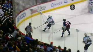 Dan Boyle shoots puck in own net in OT loss 41810 [upl. by Engamrahc512]