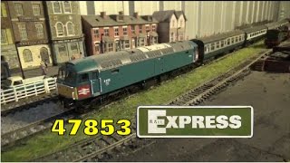 Heljan Rail Express Limited Edition class 47 47853D1733 Unboxing and Review [upl. by Auhsot638]