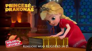 Lietuviškai dubliuotas filmas PRINCESĖ IR DRAKONAS  kinuose nuo rugsėjo 14 dienos [upl. by Katheryn]