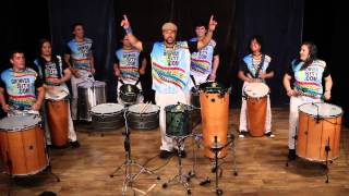 Marcus Santos  Samba Reggae Play Along [upl. by Peedus]