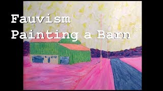 How to Paint Fauvism Acrylic Painting [upl. by Carper932]