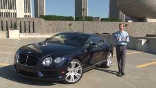 2013 Bentley Continental GT V8  Drive Time Review with Steve Hammes  TestDriveNow [upl. by Murtha]