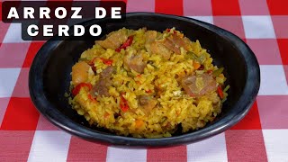 Como preparar ARROZ DE CERDO APASTELADO fácil y rápidoRECETAS PARA TODA OCASION [upl. by Pendergast]