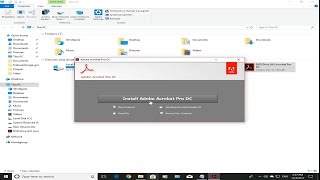 Installation of Adobe Acrobat Dc Pro [upl. by Anelhtac494]