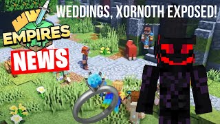 EMPIRES SMP NEWS 1 Xornoth Story Revealed Royal Wedding [upl. by Patsis]