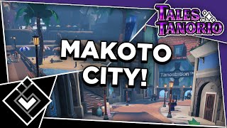 Makoto City Beach amp The Depths  Tales of Tanorio  Roblox [upl. by Anahahs]