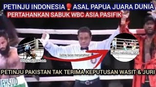 PETINJU INDONESIA ASAL PAPUA VS PAKISTAN🥊DUEL MAUT‼️ [upl. by Courtland518]