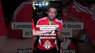 Toronto FC fans are starting to get fed up with Lorenzo Insigne tfc Toronto soccer mls [upl. by Eesak]