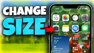 Make iPhone Apps Bigger iOS 17 ✅ How to Make Apps Smaller on iPhone [upl. by Etteneg]