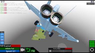 Mig25 Plane Crazy Showcase Roblox [upl. by Friede892]