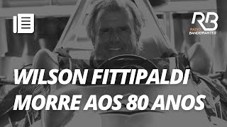 Reginaldo Leme repercute a morte de Wilson Fittipaldi expiloto de F1 [upl. by Marnia]