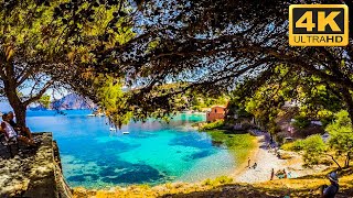 Assos beach 4K Kefalonia [upl. by Thebazile]