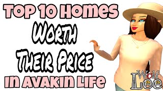 Avakin Life  Top 10s  Start 2020 right with one of these wonderful houses 👀 [upl. by Dihahs608]