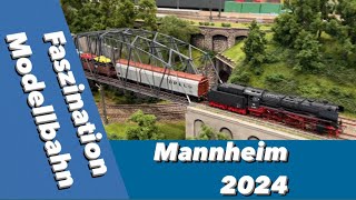 Alle Anlagen Faszination Modellbahn Mannheim 2024 [upl. by Aihsakal]