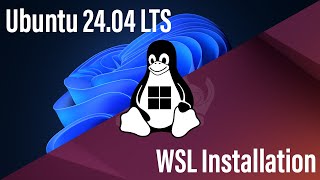 Ubuntu 2404 LTS WSL 20 Installation [upl. by Ecirpak]