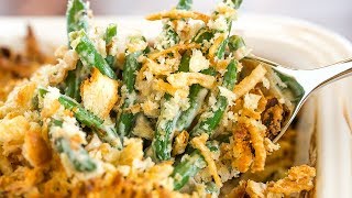 Green Bean Casserole From Scratch [upl. by Matrona]