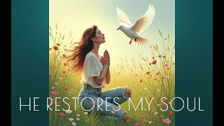 SONG HE RESTORES MY SOUL PRAYER UNION WITH GOD by SKC [upl. by Rivkah11]