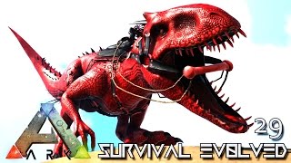 ARK SURVIVAL EVOLVED  INDOMINUS REX ARMY BEGINS  E29 MODDED ARK PUGNACIA DINOS [upl. by Aratal670]