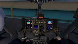 Unterwegs mit dem BundespolizeiHubschrauber FSX HD [upl. by Greenes]