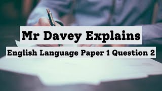 AQA English Language Paper 1 Question 2 [upl. by Dlanor]