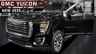 GMC Yukon 2025 Facelift  New FrontEnd and Interior Preview [upl. by Ennahtur]