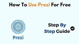 How To Use Prezi For Free [upl. by Abagael]