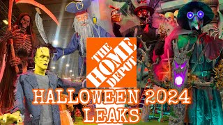 Home Depot Halloween 2024 LEAKED Animatronic Lineup [upl. by Eenolem]