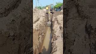 Pipe laying excavation work in progress shortvedio viralvideo construction civilwork [upl. by Acirej]