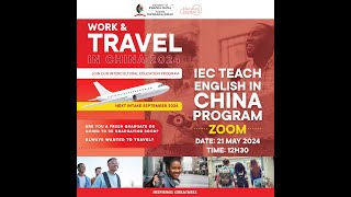 IEC TEACH ENGLISH IN CHINA PROGRAM [upl. by Wendie]