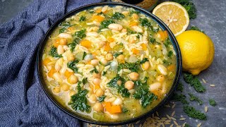 Orzo Vegetable Soup [upl. by Anirbes]