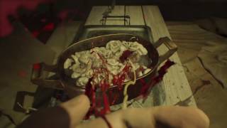 RESIDENT EVIL 7 biohazard Clancy food poison death [upl. by Ynahirb]