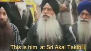 TV Professor Darshan Singh Ji Khalsa at Akal Takhat [upl. by Hippel]