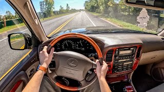 2000 Lexus LX 470  POV Test Drive Binaural Audio [upl. by Hennahane]