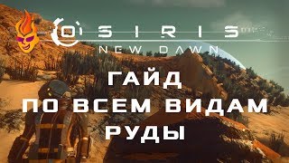 Гайд по всем видам ресурсов Osiris New Dawn [upl. by Yna887]