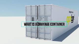 What is a Drayage Container  Shipping Container Safety International [upl. by Roman642]