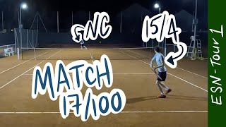 Match 17100  154 vs NC Tour 1 [upl. by O'Gowan]