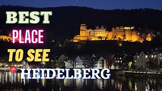 Germany’s Most Beautiful University City heidelberg castle germany traveling cinematic [upl. by Evangelist]