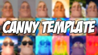 Mr Incredible becoming canny template updated amp free to use [upl. by Leidag]