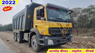 Bharat Benz 2823 6×4 Truck  2022 On Road Price Mileage Specifications Review [upl. by Neggem]