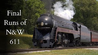 The 611 Farewell Tour on the Strasburg Railroad [upl. by Burgwell524]