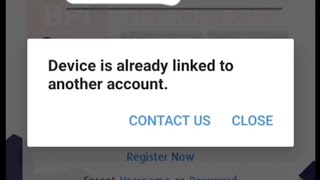 BPI ERROR  Device is already linked to another account How to log in your 2nd account on BPI [upl. by Daniele]