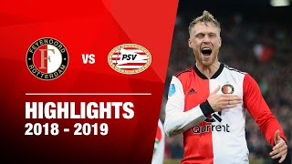 Highlights  Feyenoord  PSV  Eredivisie 20182019 [upl. by Teirrah720]