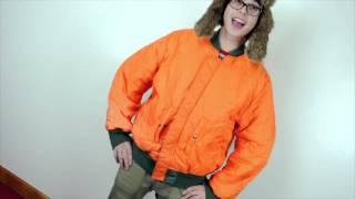 Weekly Product Review by OutdoorGearNets Todd  Alpha Industries MA1 Flight Jacket [upl. by Leigh211]