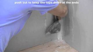 How to Finish Inside Drywall Corners [upl. by Ellenwad]