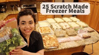 Cook Once and Eat for a Month  Easy Scratch Made Freezer Meals [upl. by Rois]