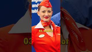 Top 10 Most Beautiful Air hostess in the World  Part 2 [upl. by Ydnys]