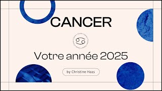 Horoscope 2025 Cancer ♋️ by Zoé Lafont astrologue et psychologue [upl. by Anastase314]